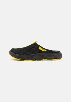 Salomon Reelax Slide 6.0Sandali Da TrekkingBlack/Buttercup Uomo Scarpe Aperte SA542B09Y-Q12