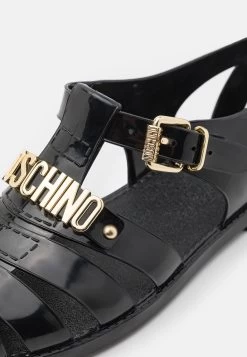 MOSCHINO SandaliNero Uomo Scarpe Aperte 6MO12G01F-Q11 -Birkenstock Italia 10b0a89dd096459091c2a60b9d888d33