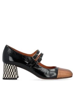 Chie Mihara Volcano43 - Decolleté - Black Bronze