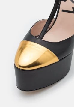 N°21 Scarpe Con Plateau - Black/Gold -Birkenstock Italia 43ec9dd4aac54701b02a48ebe87a56a5