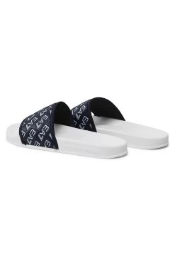 EA7 Emporio Armani Con Logo All OverCiabatte Da MareWhite Navy Uomo Scarpe Aperte EA742B059-A11 -Birkenstock Italia 45bdb30ab89d4be188eeb9900171be71