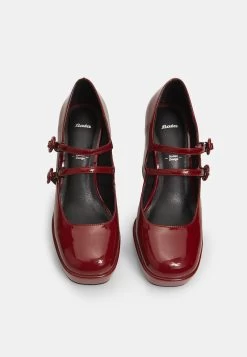 Bata Con Doppio Cinturino Scarpe Con PlateauBordeaux Donna Scarpe Con Tacco BT911B03F-G11 -Birkenstock Italia 56b8393805b7470f9e6f0d223b5d1681