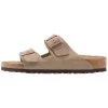Birkenstock Arizona Soft Footbed Narrow FitCiabattineTaupe Uomo Scarpe Aperte BI115F02U-B11