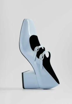 BERSHKA Mary Jane Block HeelDecolletéLight Blue Donna Scarpe Con Tacco BEJ11B02L-K11 -Birkenstock Italia 6124175a50354013b155fa0ce66008bd