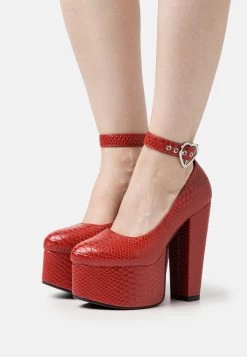 Lamoda Talk To Me - Scarpe Con Plateau - Red