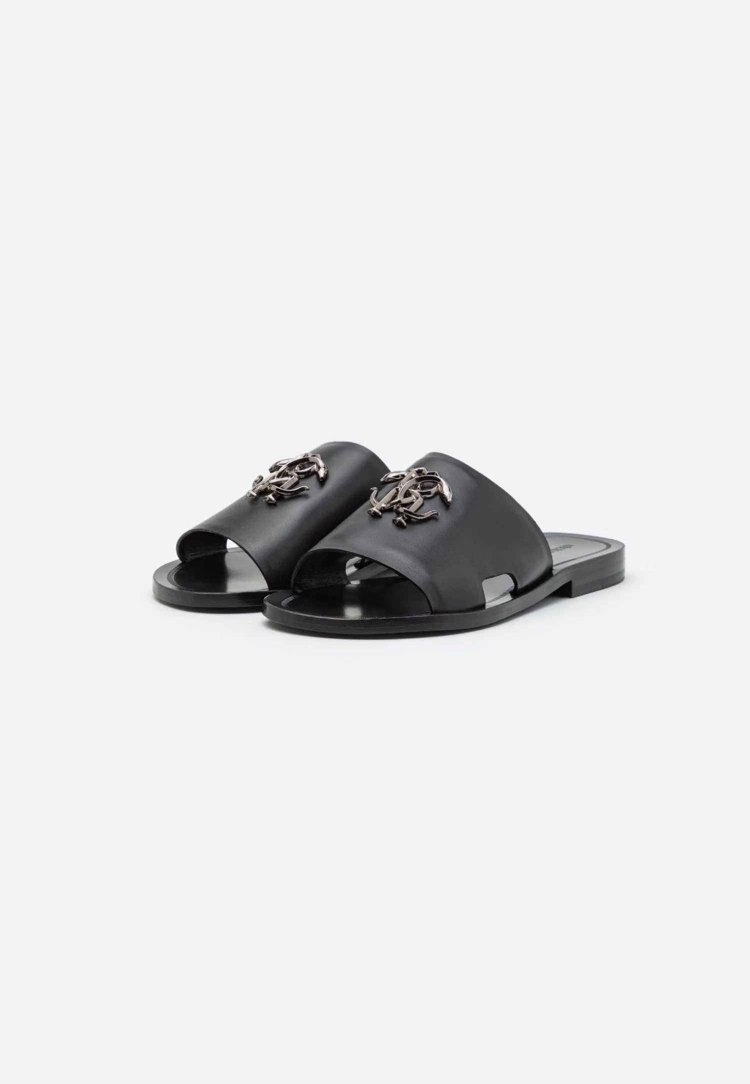 Roberto Cavalli CiabattineBlack Uomo Scarpe Aperte 1RO12G003-Q11 4 Roberto Cavalli CiabattineBlack Uomo Scarpe Aperte 1RO12G003-Q11 - immagine 2