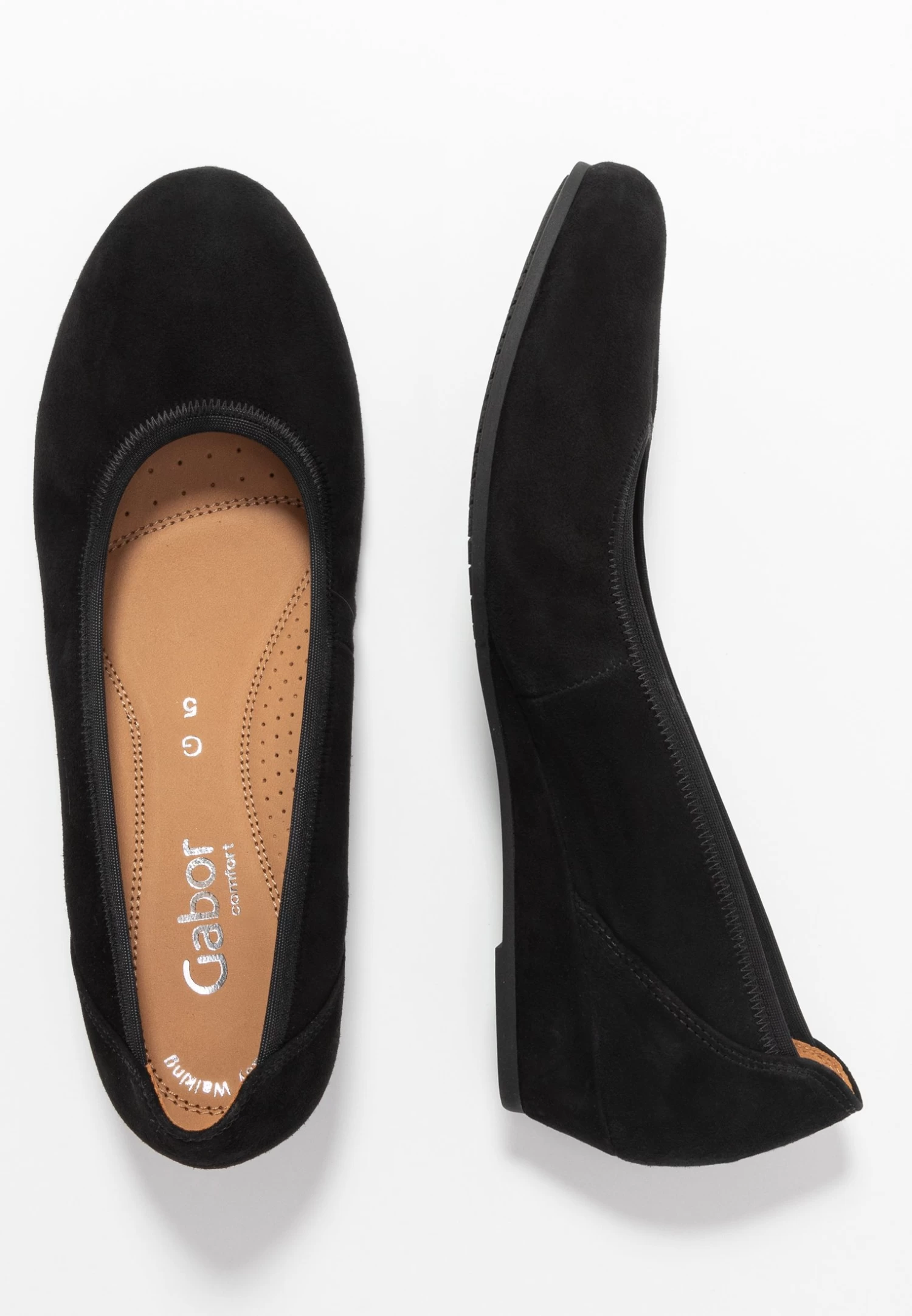 Gabor Comfort Zeppe - Schwarz 6 Gabor Comfort Zeppe - Schwarz - immagine 4