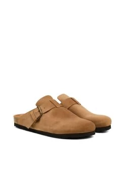 Pavement MatthewCiabattineTan Nubuck Uomo Scarpe Aperte PV112G000-O12